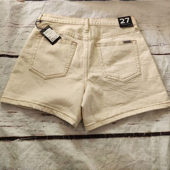 Joe's Jeans Vintage Ecru Easy Shorts Size 27 NWT - Picture 3 of 5